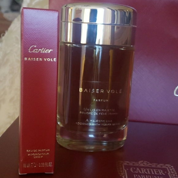 NWT & Box, Cartier Perfume, Basier Vole - Picture 3 of 5
